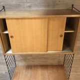 String desk and wall cabinet set, Sweden, 1960
