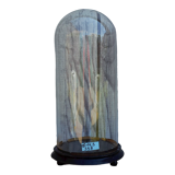 Round glass globe 35 cm high