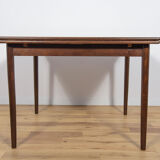 Table à manger extensible en chêne danois, années 1960