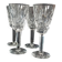 Waterford Crystal Lismore Pattern Sherry Glasses set of 4