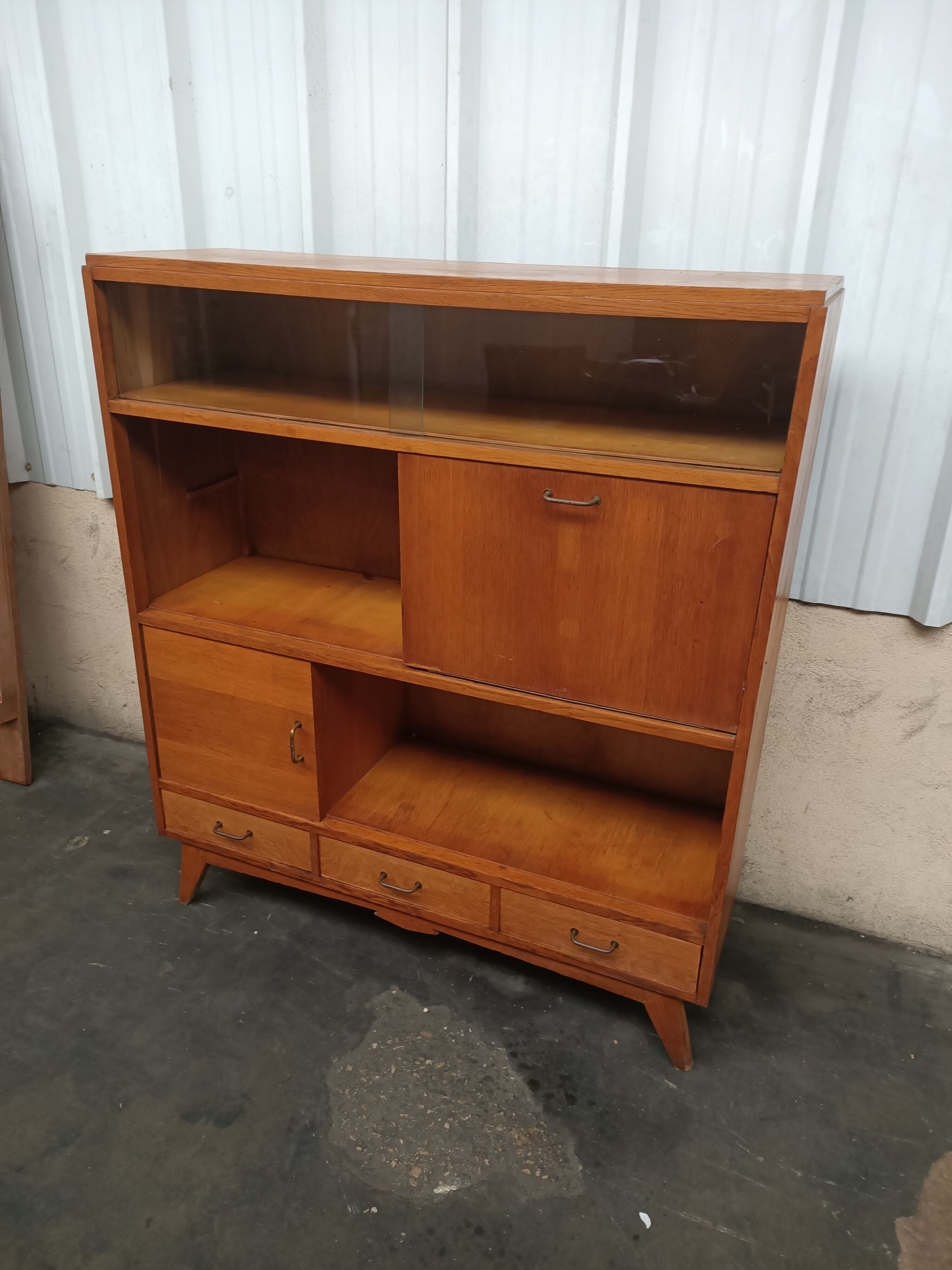 Vintage compass footboard