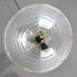 Luxury Barovier & Toso chandelier, Murano Pulegoso glass, 1950s