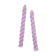 Duo de bougies chandelle en cire d'abeille
