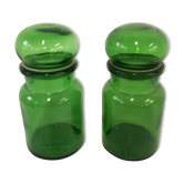 Pair of old pots to pharmacy