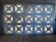 Decorative light panels. Oyster light by Rolf Krüger, 1960s, Set of 15
