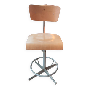 chaise d atelier vintage/chaise