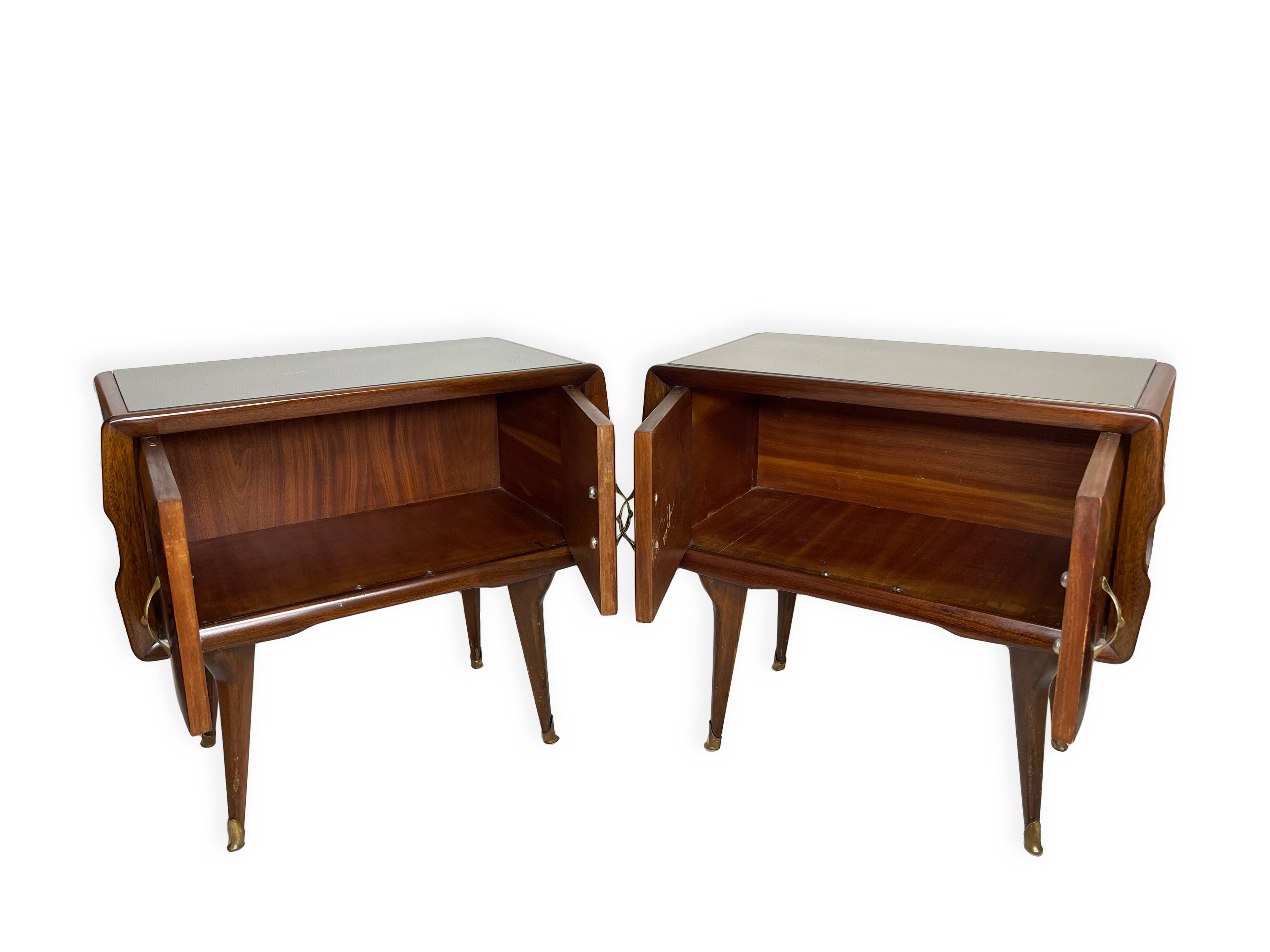 Tables de chevet, années 1950