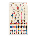 Tapis berbère marocain Azilal coloré 2,56x1,48m