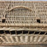 Vintage wicker basket