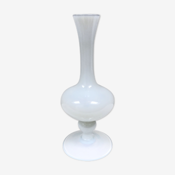 Old white soliflora vase