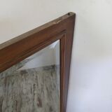 Old hosiery door with mirror