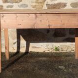 American desk in raw wood 1900