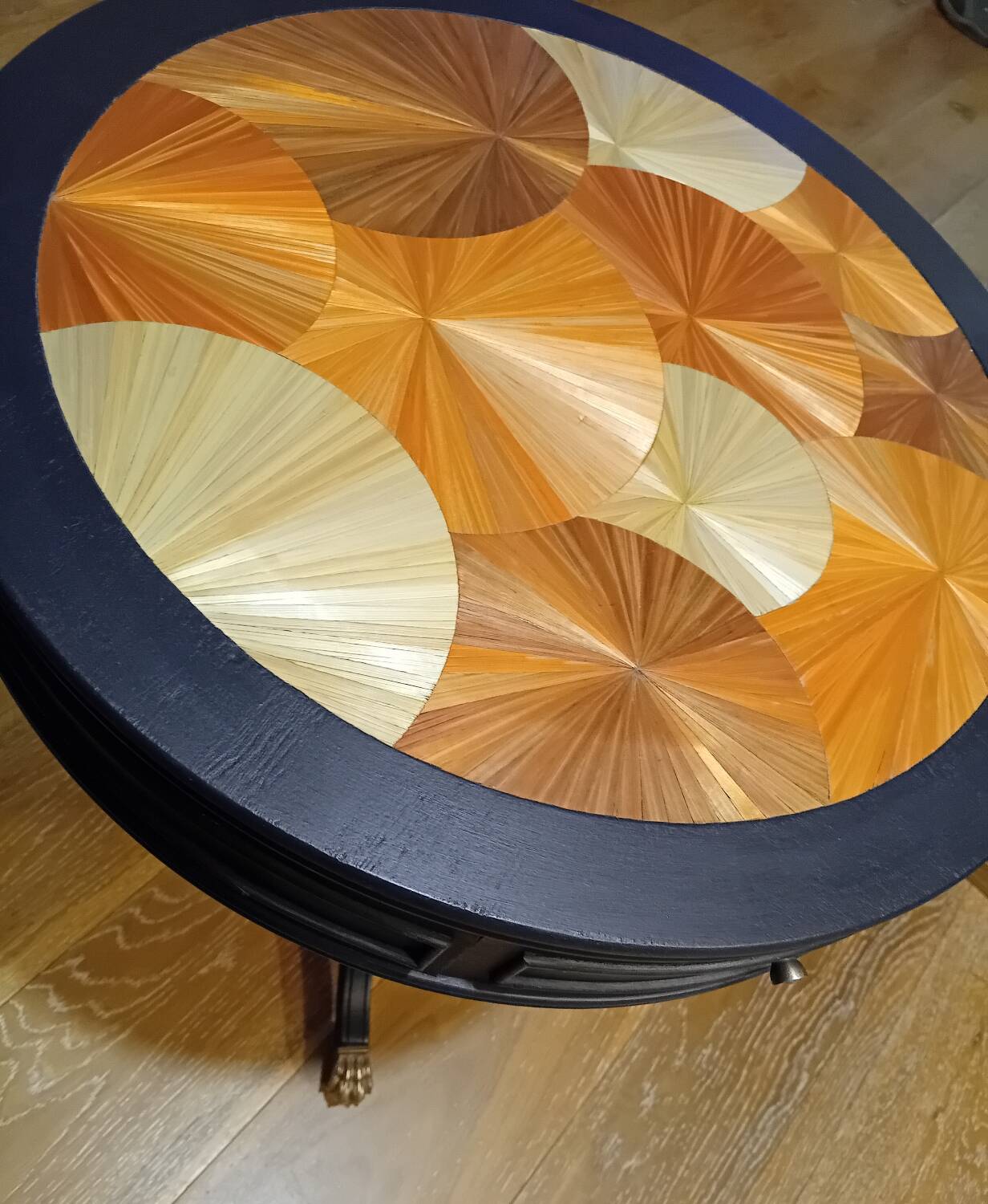 English pedestal table