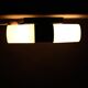 1960s Glass/Bakelite Wall Light , Czechoslovakia