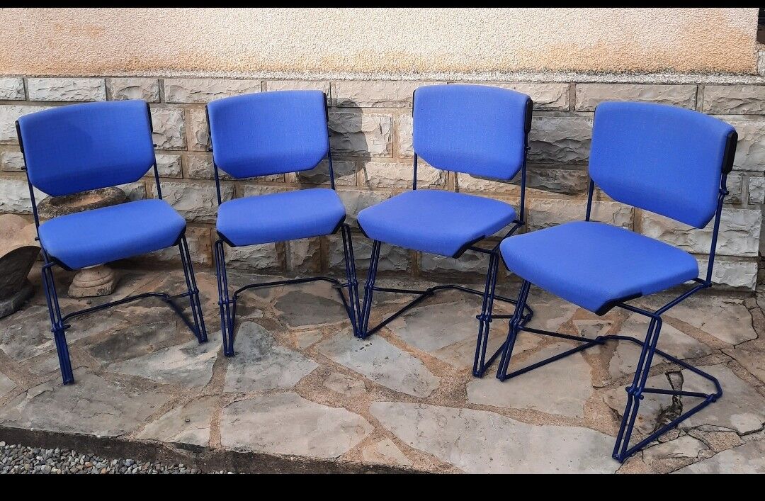 4 Albert Stoll chairs for Giroflex from the 90s
