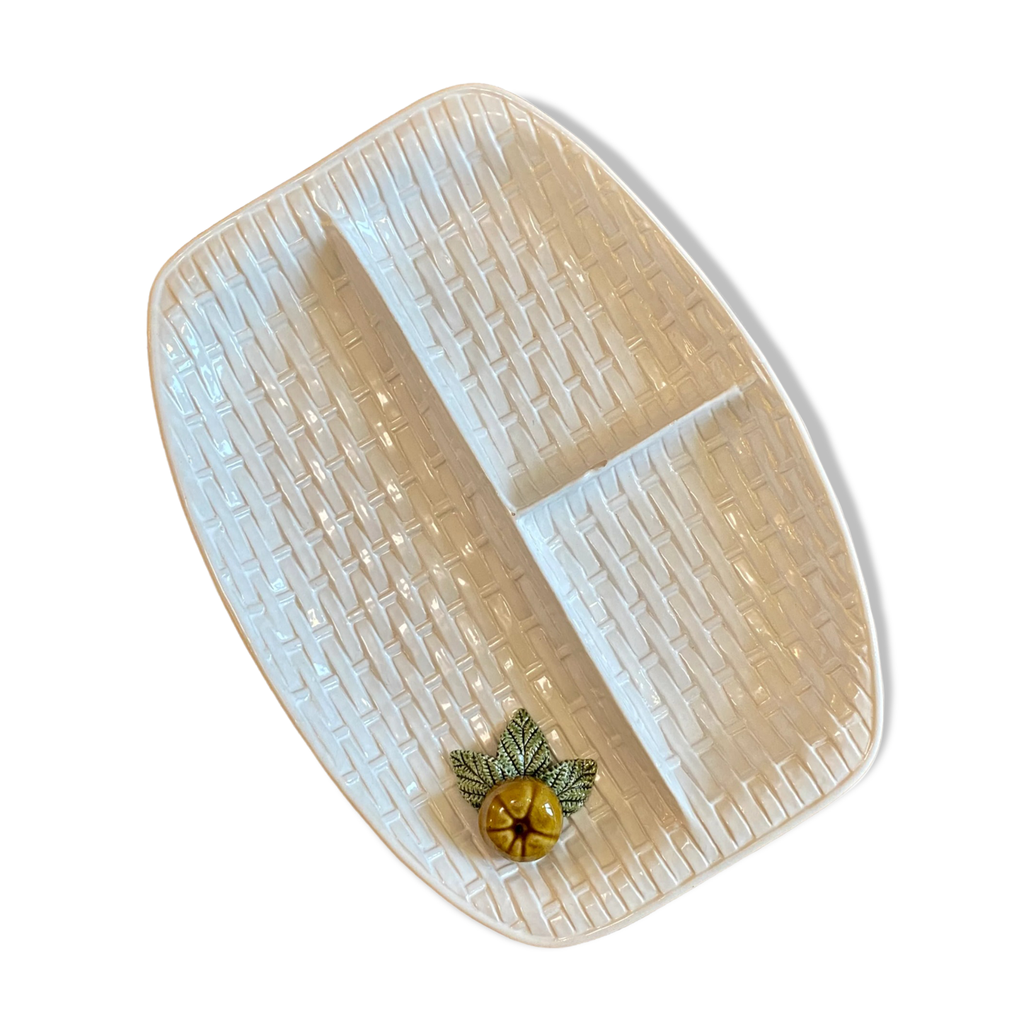 Vintage dish in slip