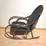 Bauhaus Rocking Chair in Chromed Tubular Steel, Germany, 1930s