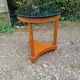 Guéridon, table d'appoint style Empire en bois et marbre