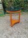 Antique Empire style pedestal table with marble top