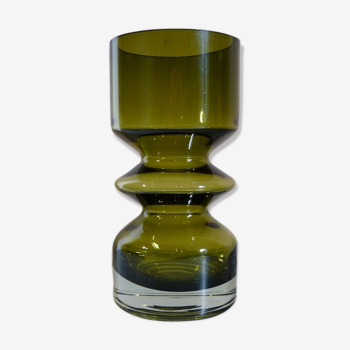 Vase en verre Finlandais "riihimaen" design Tynell, Still & Aladin