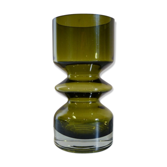 Finnish glass vase "riihimaen" design Tynell, Still & Aladin