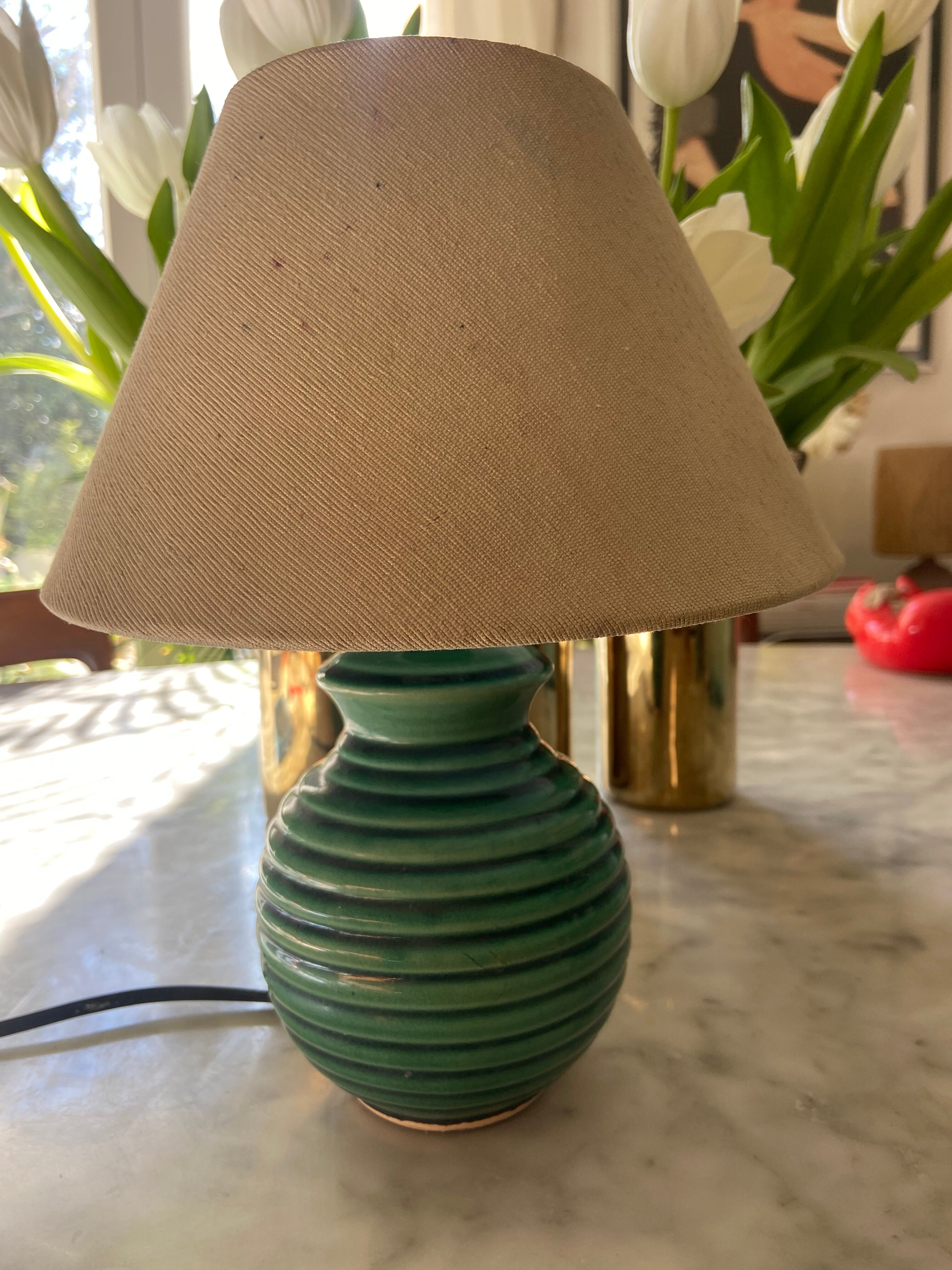 Vintage ceramic lamp