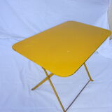 Table bistrot vintage en métal