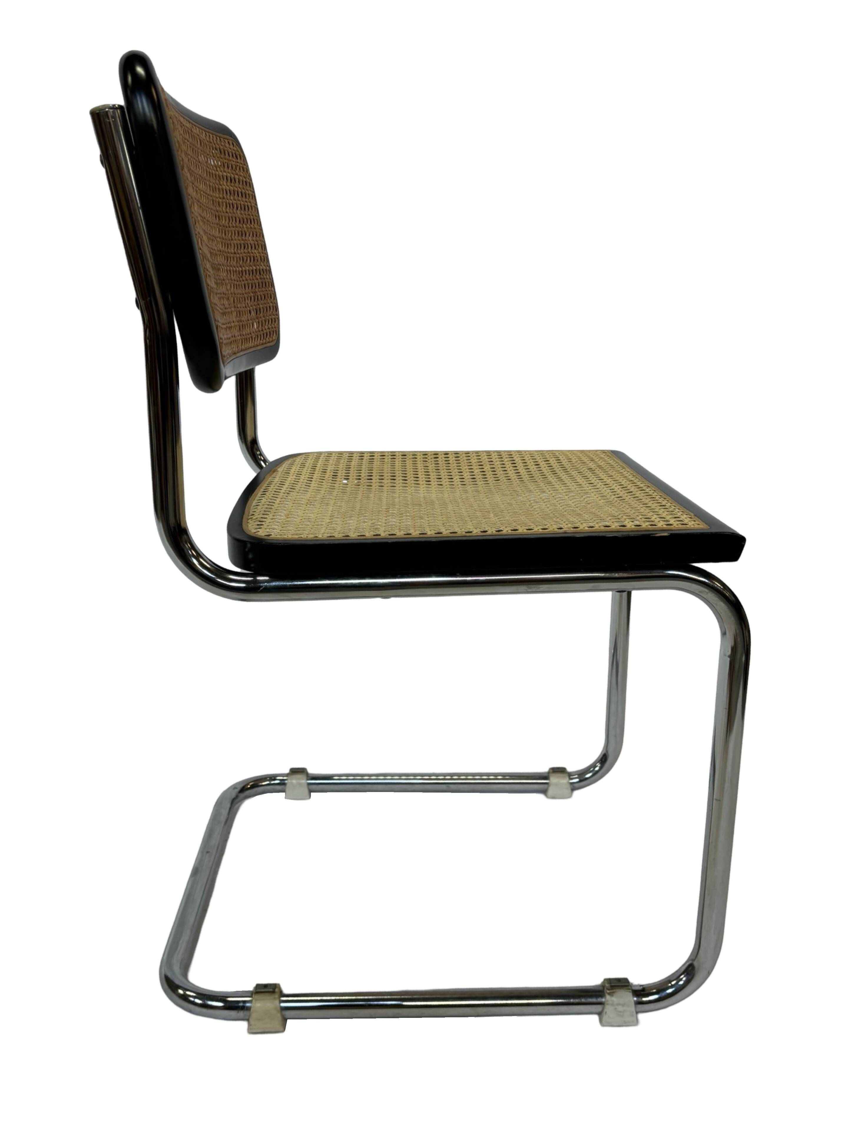 Cesca chair b32 model in chrome and black