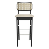 High Black Stools Red Edition