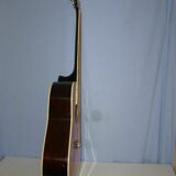6-string folk guitar "Jervis" with stand support