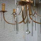 Modern gold metal chandeliers