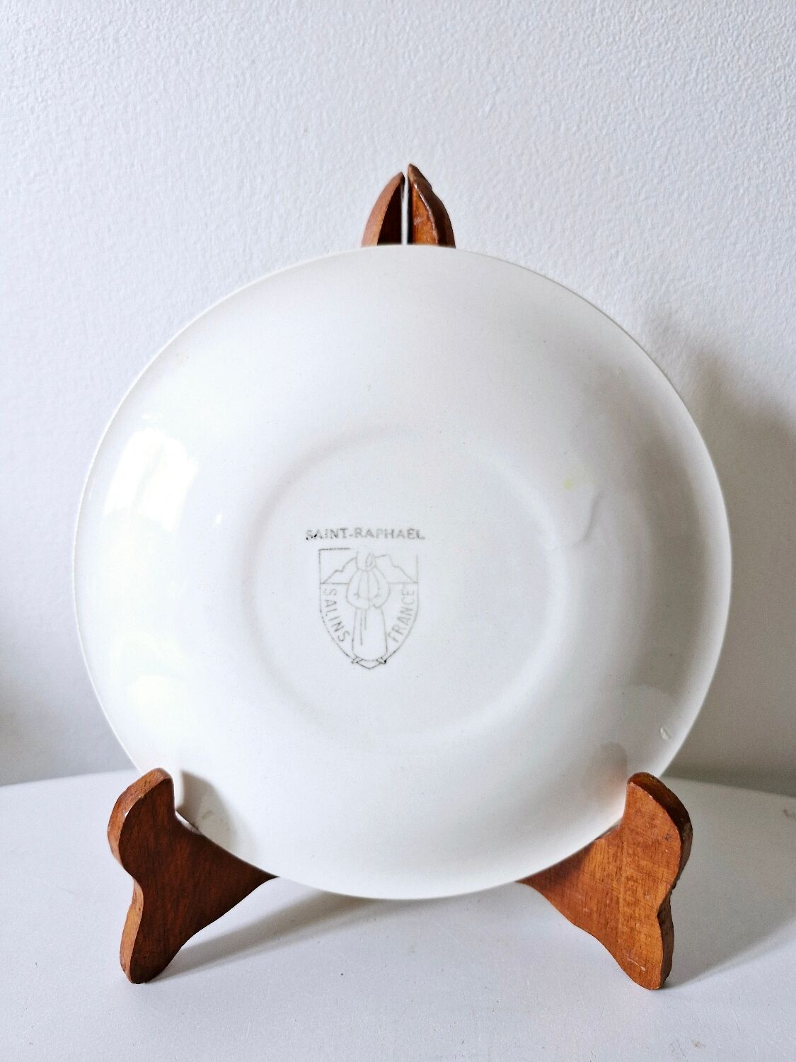 Dessert plate Salins model Raphaël 1950s