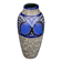 Art Deco vase in glazed stoneware by Louis Dage, butterfly motifs, circa 1930.