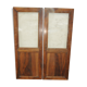 Pair of glass doors