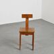 Set of four mountain chairs, La Plagne circa 1970