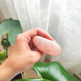 Rose quartz corkscrew