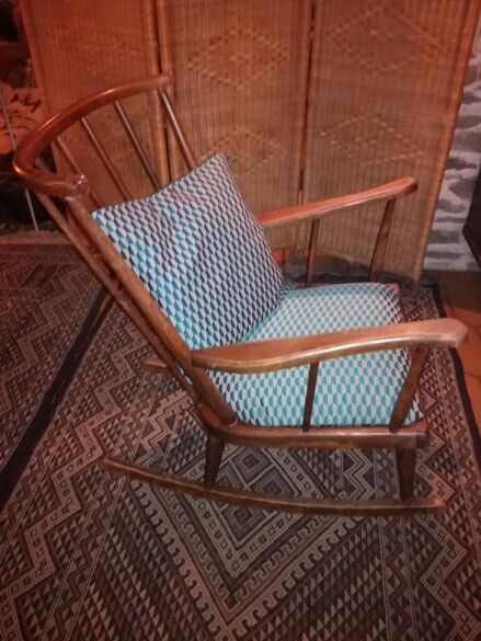 Rocking chair éventail Baumann