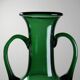 Vintage mouth-blown Etruscan style Empoli amphora vase