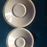 Lot de 2 plats creux Gien
