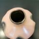 Vintage onion vase BAY West Germany old pink