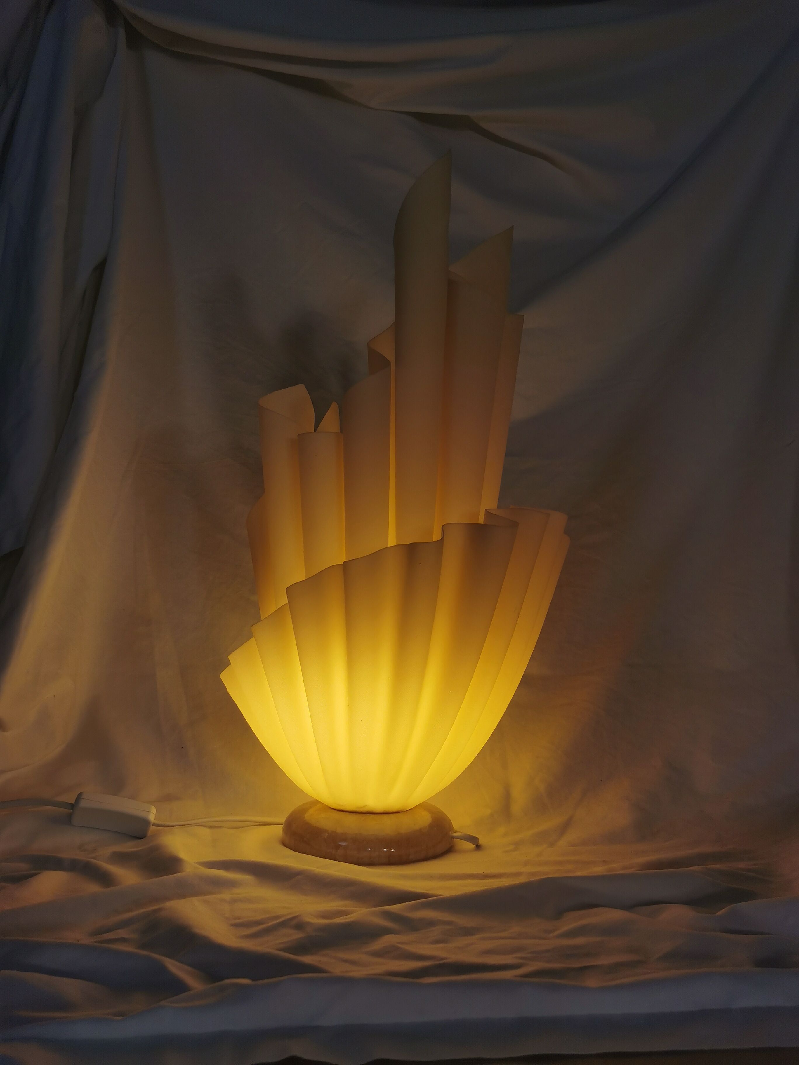 Lamp Corolle, Georgia Jacob, France, 1970