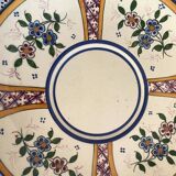 Antique Quimper Henriot earthenware cups and saucers