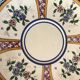 Antique Quimper Henriot earthenware cups and saucers