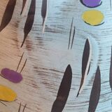 West German Freeform MCM ceramic plate, 1950s/60s