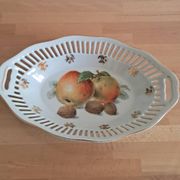 Corbeille en porcelaine ajourée