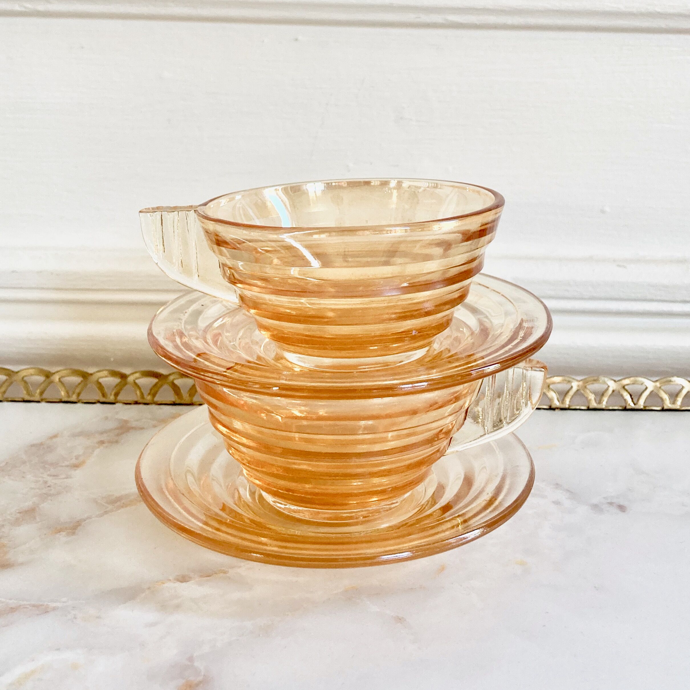 Coffee cups and saucers