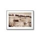 Ermenonville, the sea of sand. Photo board printed in 1934.