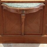 Art Nouveau Art Deco beech cabinet