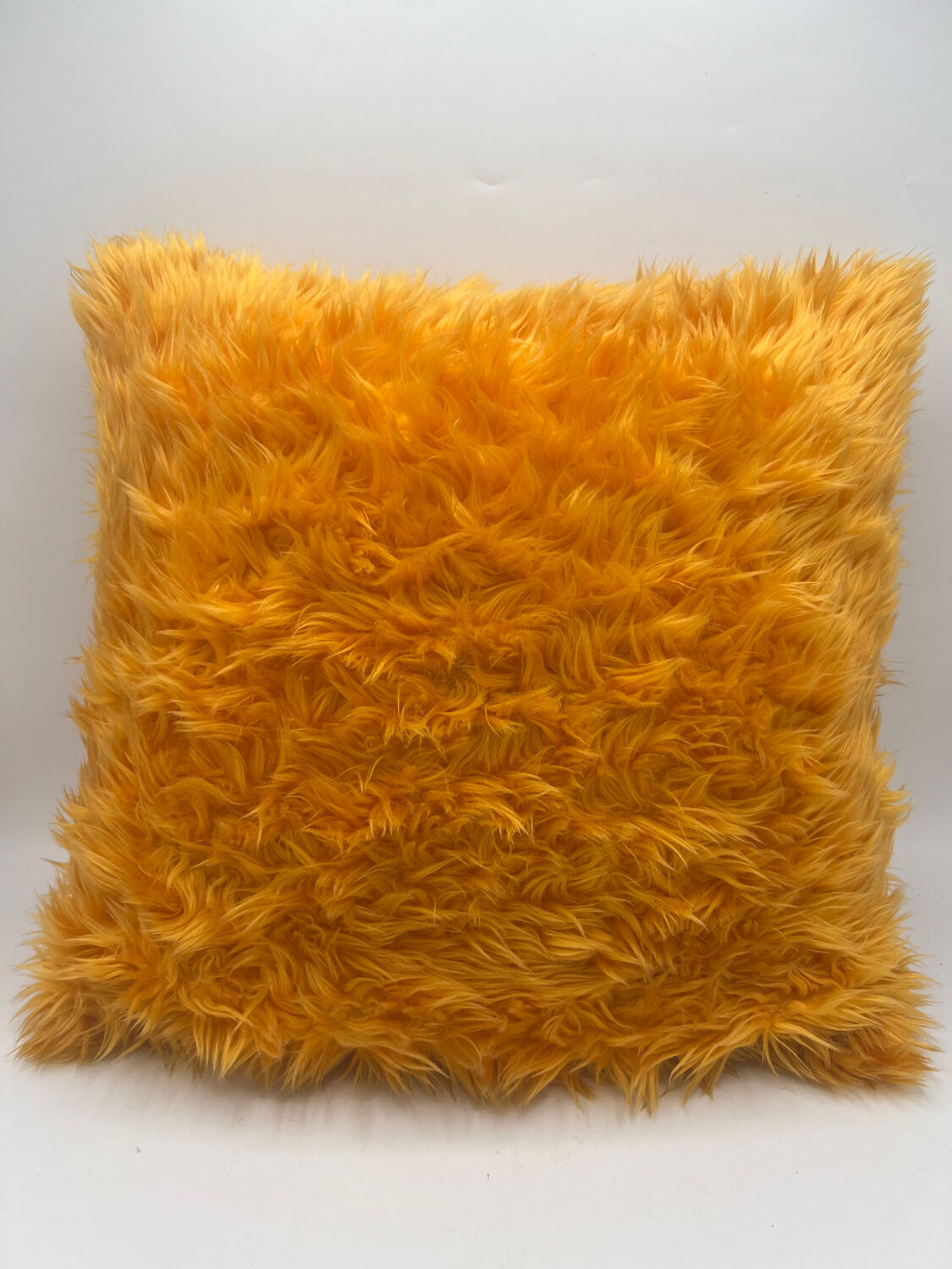 Vintage fur cushion