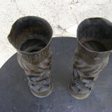 Vases de tranché ww1 "forme brutaliste"